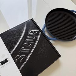 Staub 10” Round Double Handle Pure Grill