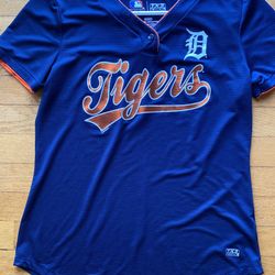 Detroit Tigers Baseball Ladies Tshirt