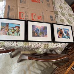 Disney Collectible Framed Posters 