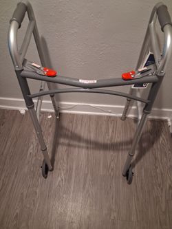 NEW  Lightweight Walker w/ Wheels –$25
