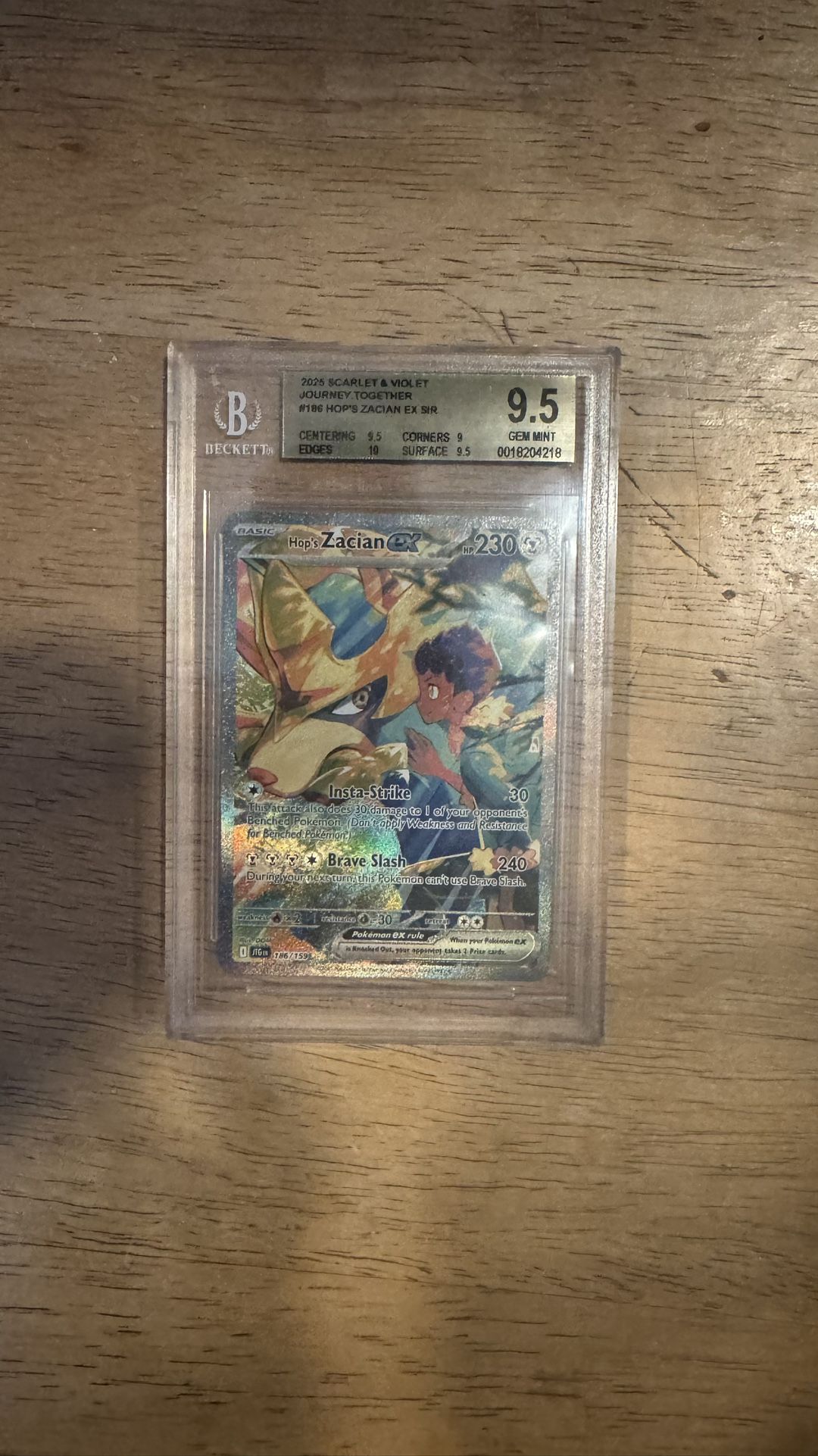 Zacian EX Pokemon