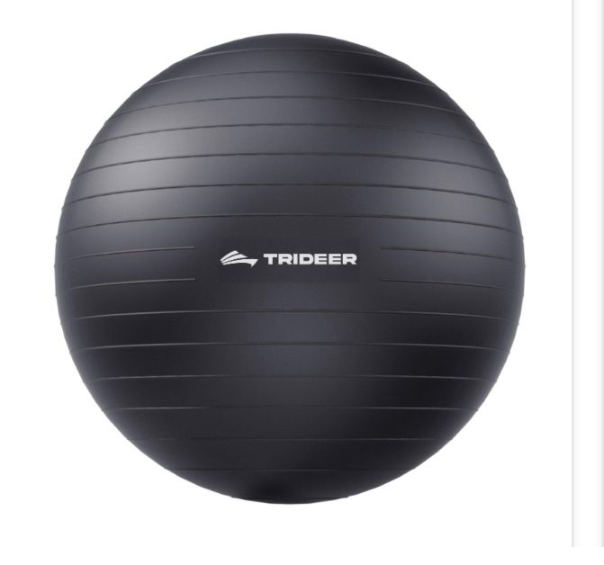 Trideer Extra Thick Yoga ball Black