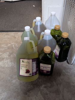 FREE Grape seed oil gallons unopened