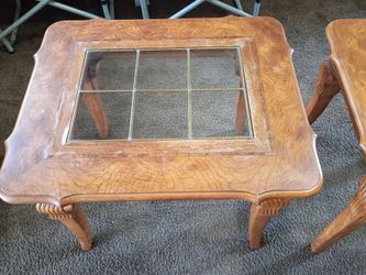 Two side tables