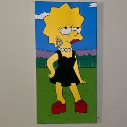 Lisa Simpson Painting 