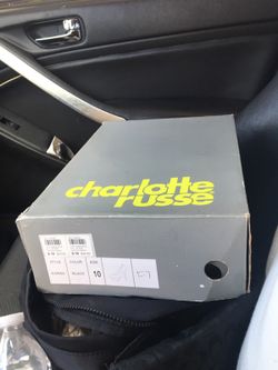 Charlotte Russe Black high heels