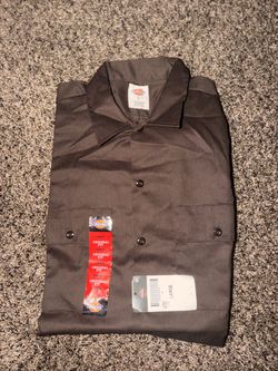 Dickies Original Work Shirt – Dark Brown – Size Large – New With Tags