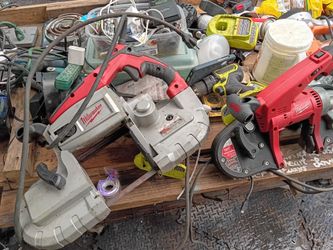 2 Milwaukee band saws