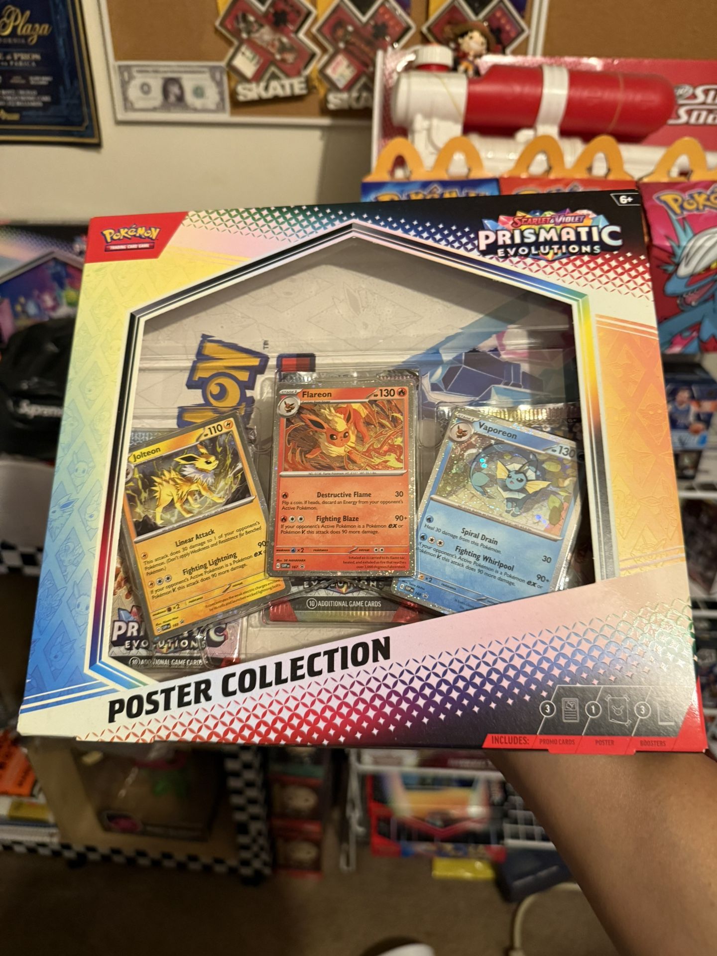 Pokemon cards prismatic poster collection new