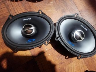 NEW ALPINE S-TYPE SPS-517 6X8 SPEAKERS