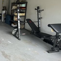 Complete MARCY Weight Bench Set