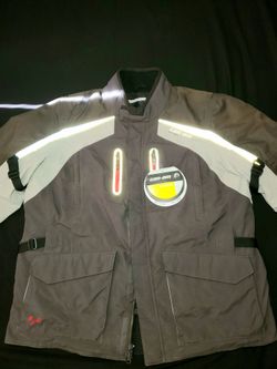 BRAND NEW GREY CAN-AM SPYDER OEM VOYAGER RIDING JACKET MENS XL