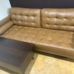 Awesome Genuine Leather Sofa! 