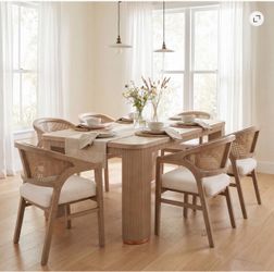 SET OF 4 DINING CHAIRS. Chairs only NO TABLE