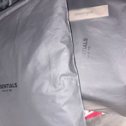 Fear Of god Essentials Jogging Suit Size L Stretch Limo Black