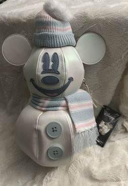 MICKEY SNOWMAN CROSSBODY, BRAND NEW, DISNEY, LOUNGEFLY