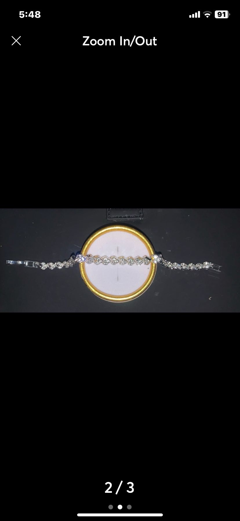 Women’s Tennis Bracelet