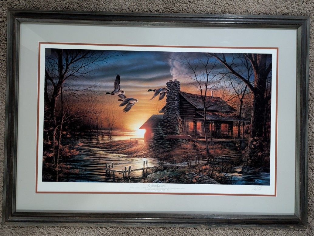 Terry Redlin Golden Retreat