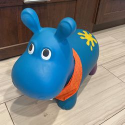 B. toys Hippo's Ride-on Hopper Bouncy Vehicle Toy Riding Toy for Children