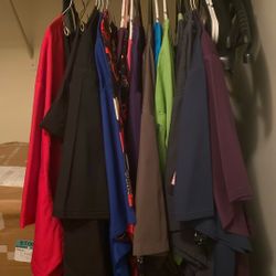Cherokee Scrub Tops, Bottoms, & Sets (Sizes 3x-5x)