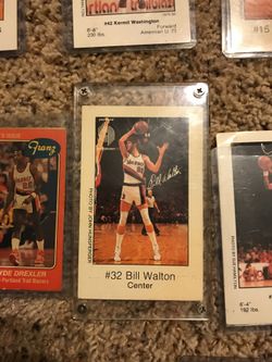 Blazers cards