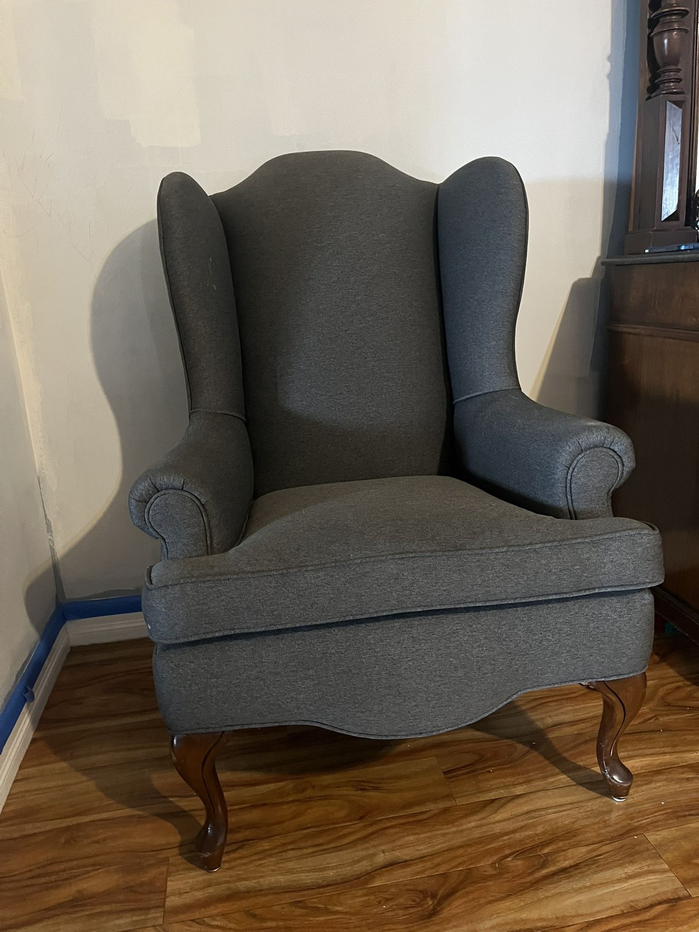 Two Beautiful Wingback Accent Chairs 