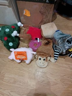 Dog Toy Bundle – Plush and Chew Toys