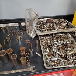 Metric SAE Sockets and wrenches SK Husky Craftsman 1/2" 3/8" 1/4"