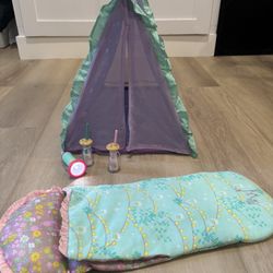 American Girl Wellie Wishers Camping Tent 
