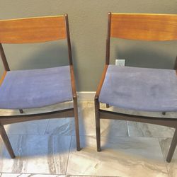 2 Frem Rojle Denmark Teak MCM Chairs - $230 Each