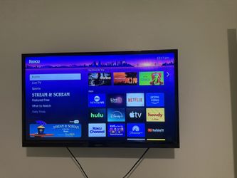 37” Insignia Tv With Wall Mount