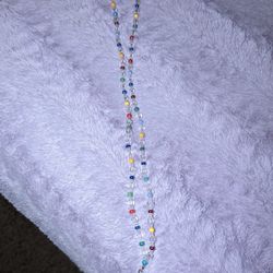 Bead Necklace Badge Holder 