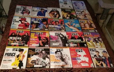 $100 For 22 Or $10 Ea SPIN MAGs Various 1991-'95. 