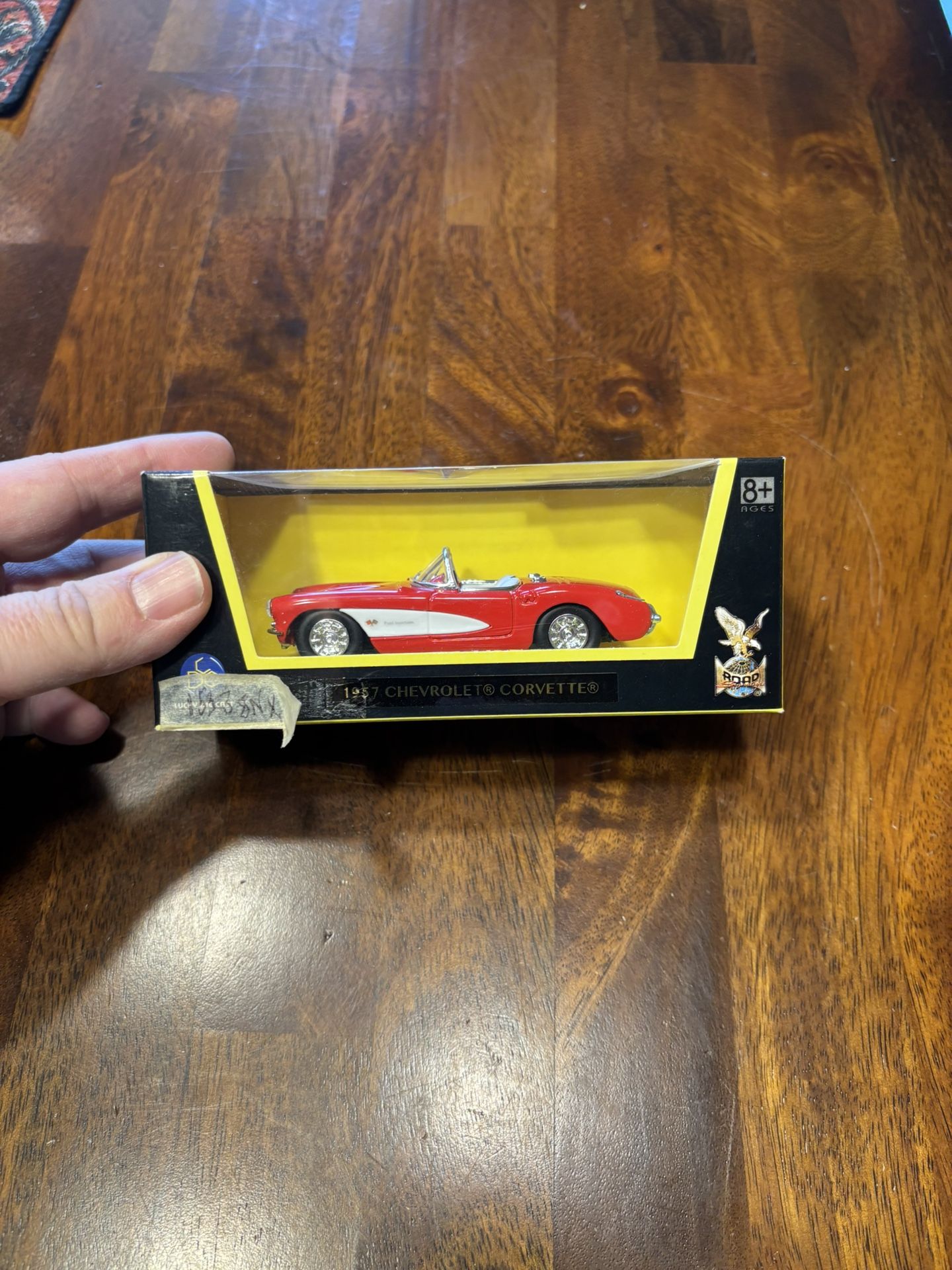 1957 Chevrolet Corvette Convertible Red 1/43 Diecast Model Car by Road Signature