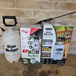 3 Pump Sprayers
