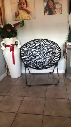 ZEBRA CHAIR CON DOS COJINES