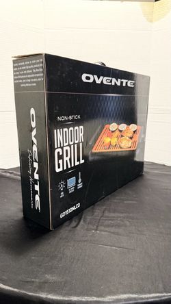 New Ovente Non-Stick Indoor Grill