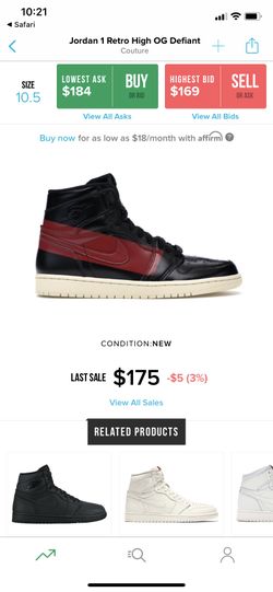 Jordan 1 OG defiant