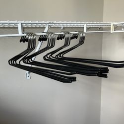 Rubber Grip Pants Hangers (Set of 20)