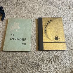 Vintage yearbooks