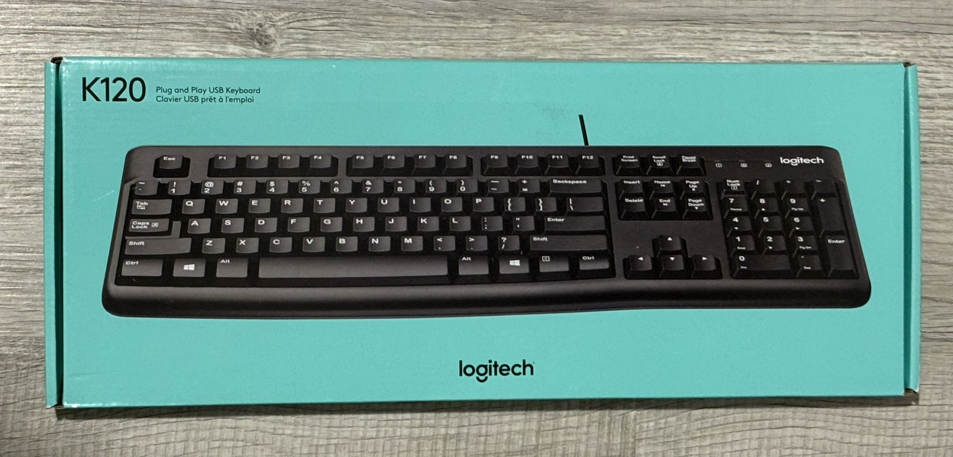 New Logitech Keyboard K120