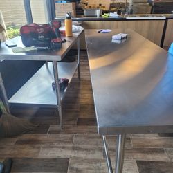 Commercial Stainless Steel Table 