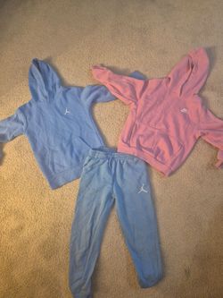 Nike and Jordan size 8y