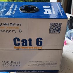Cat 6 Bulk Cable 444 Ft