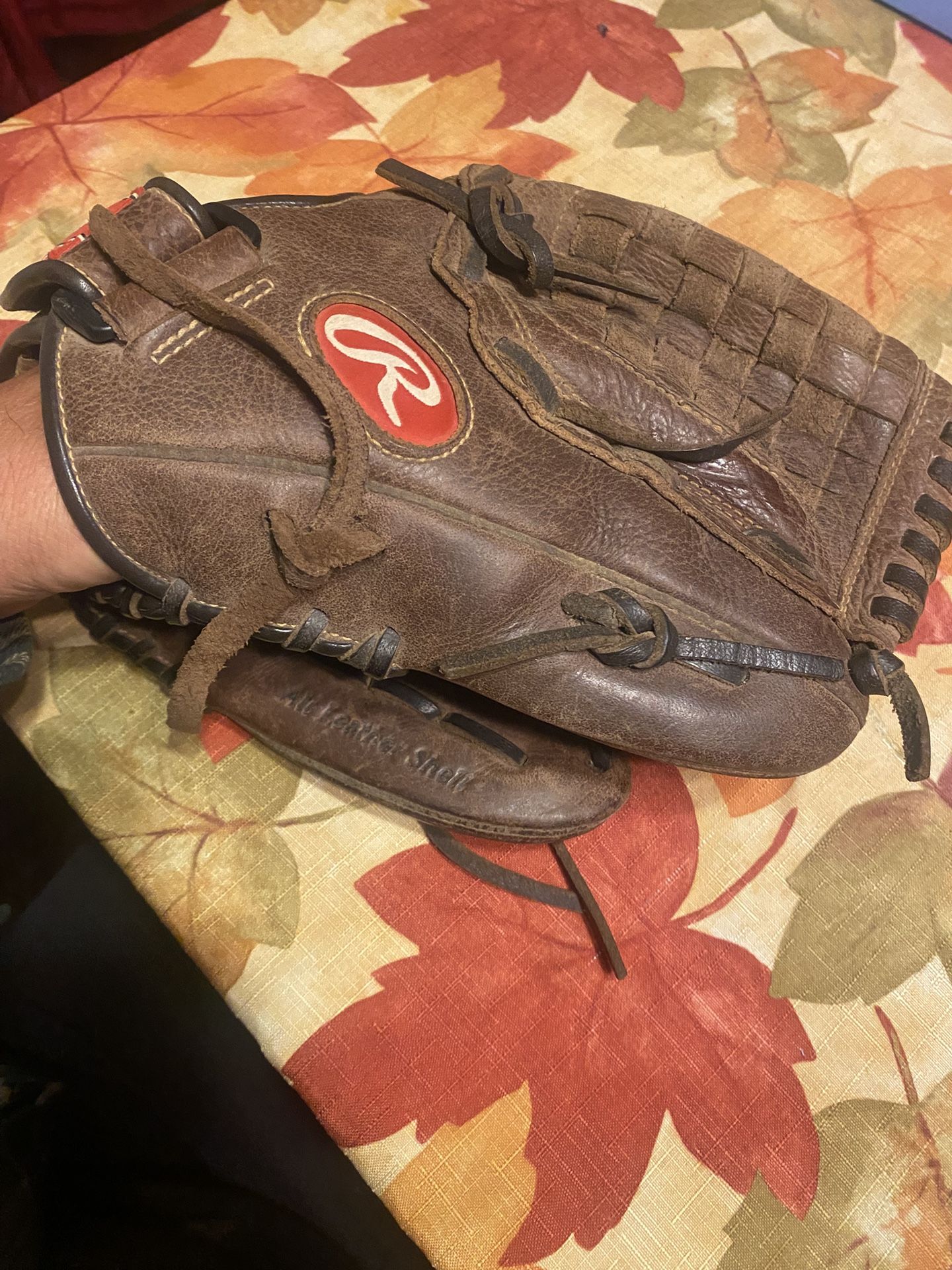 Rawlings Player Preferred Glove Series 12 Inch Leather Baseball Glove Adult RHT 