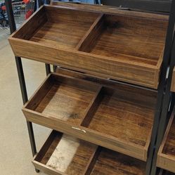 Tilted Merchandiser Shelving 5 Units Available 