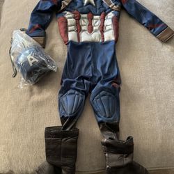 Captain America Kids Halloween Costume