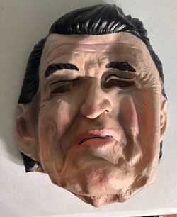 vintage Cesar Ronald Reagan rubber mask from the early 1980s.