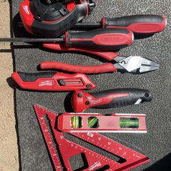 Milwaukee Assorted Tools
