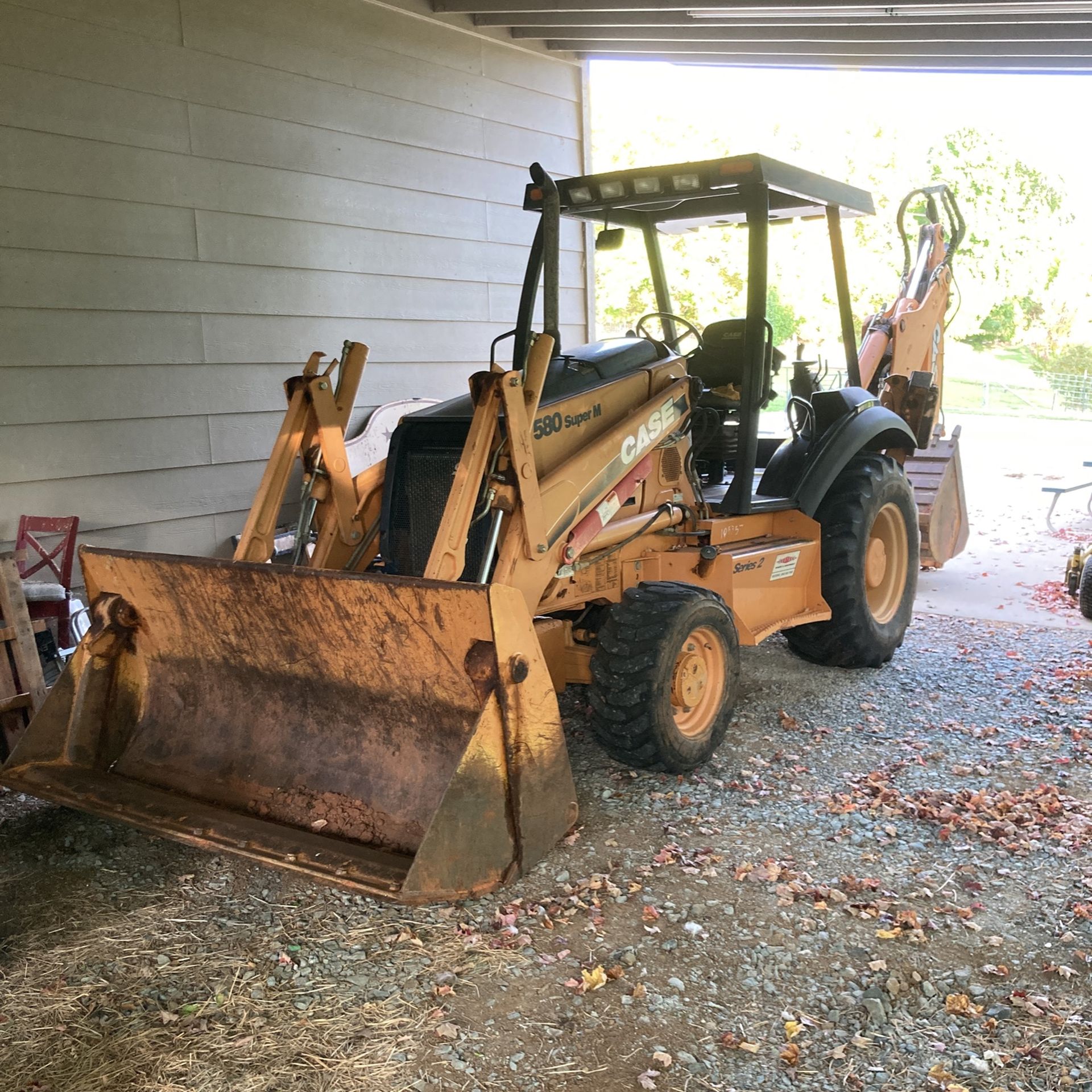 2005 Case 580 Super M 4x4 Backhoe